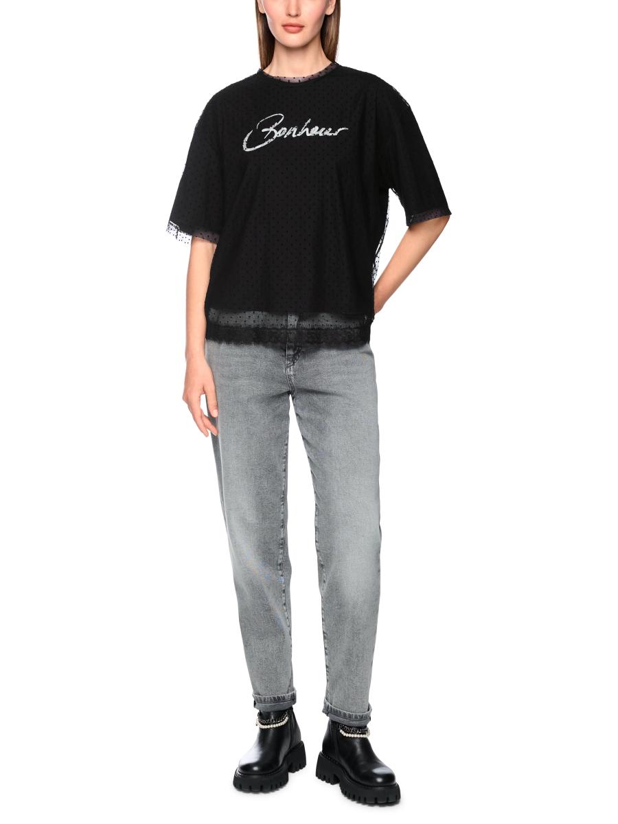 Damen T-Shirt 2-in-1