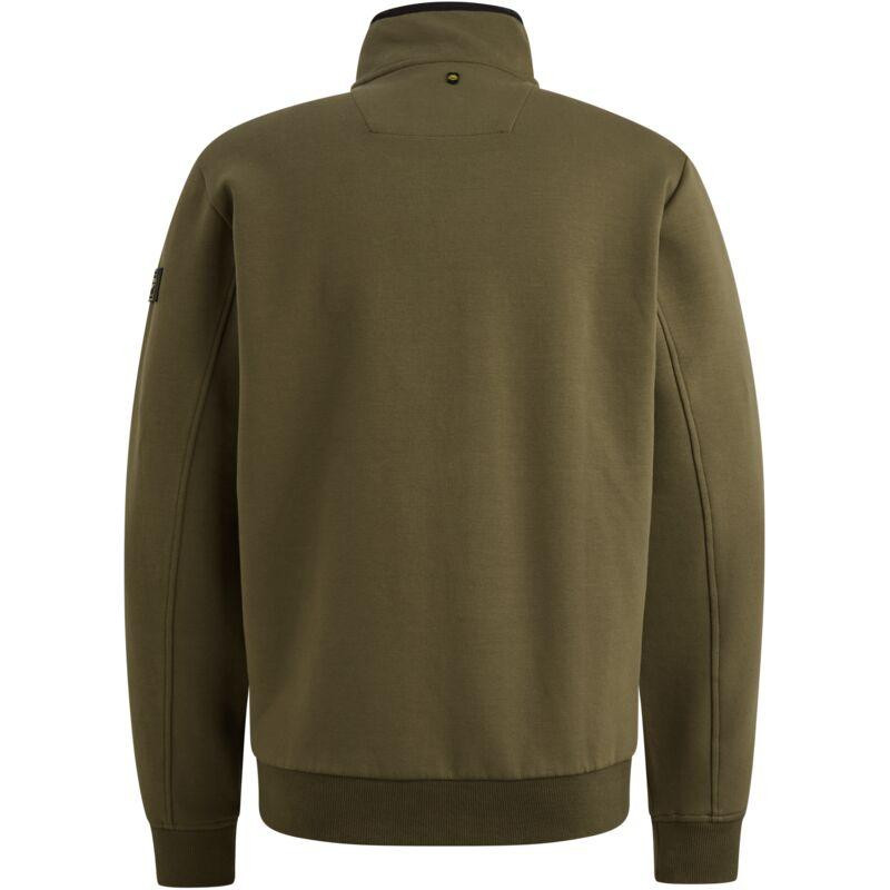 Herren Sweatjacke mit Stehkragen