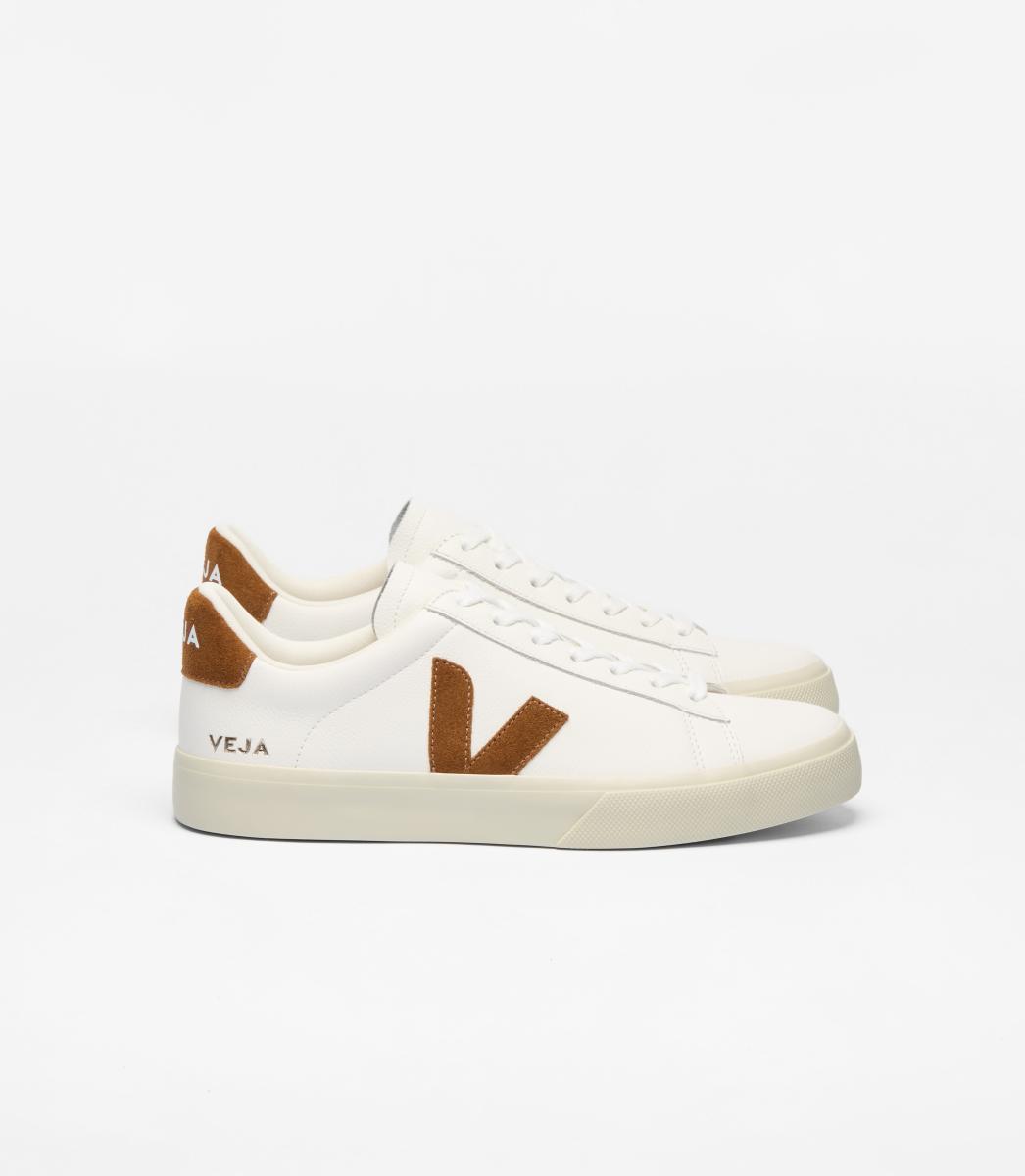 Herren Sneaker Campo Leather White Cognac