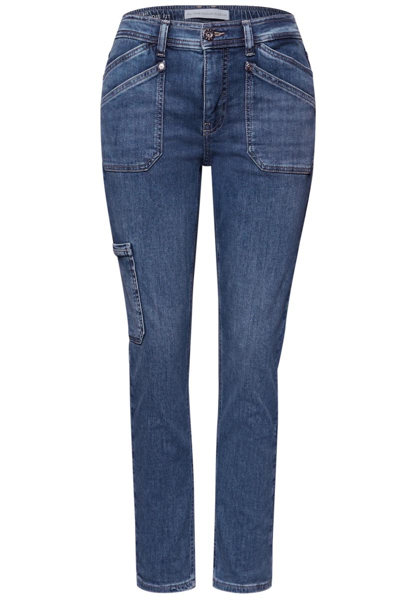 Damen Cargo Jeans