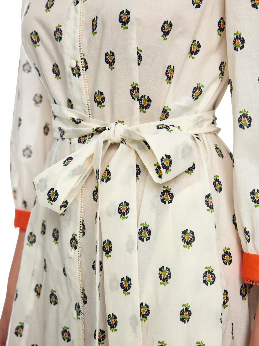 Leichtes Maxikleid mit Blumenprint