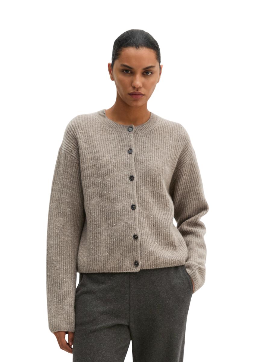 Damen Tweed-Cardigan