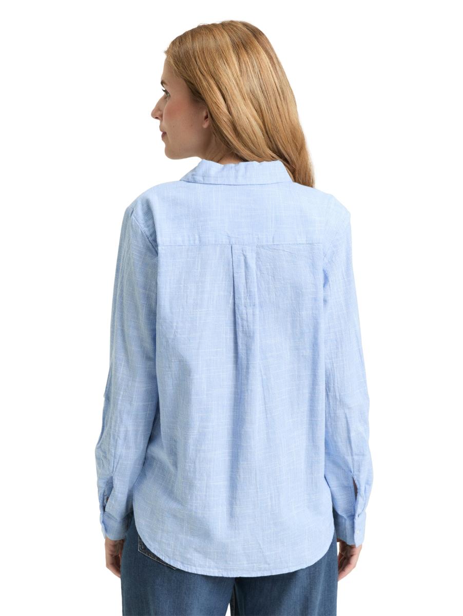 Bluse mit Brusttaschen
