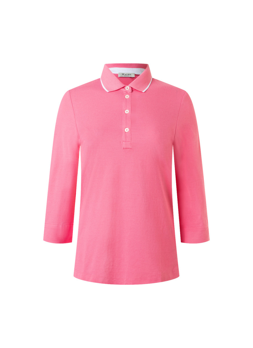 Damen Poloshirt Langarm