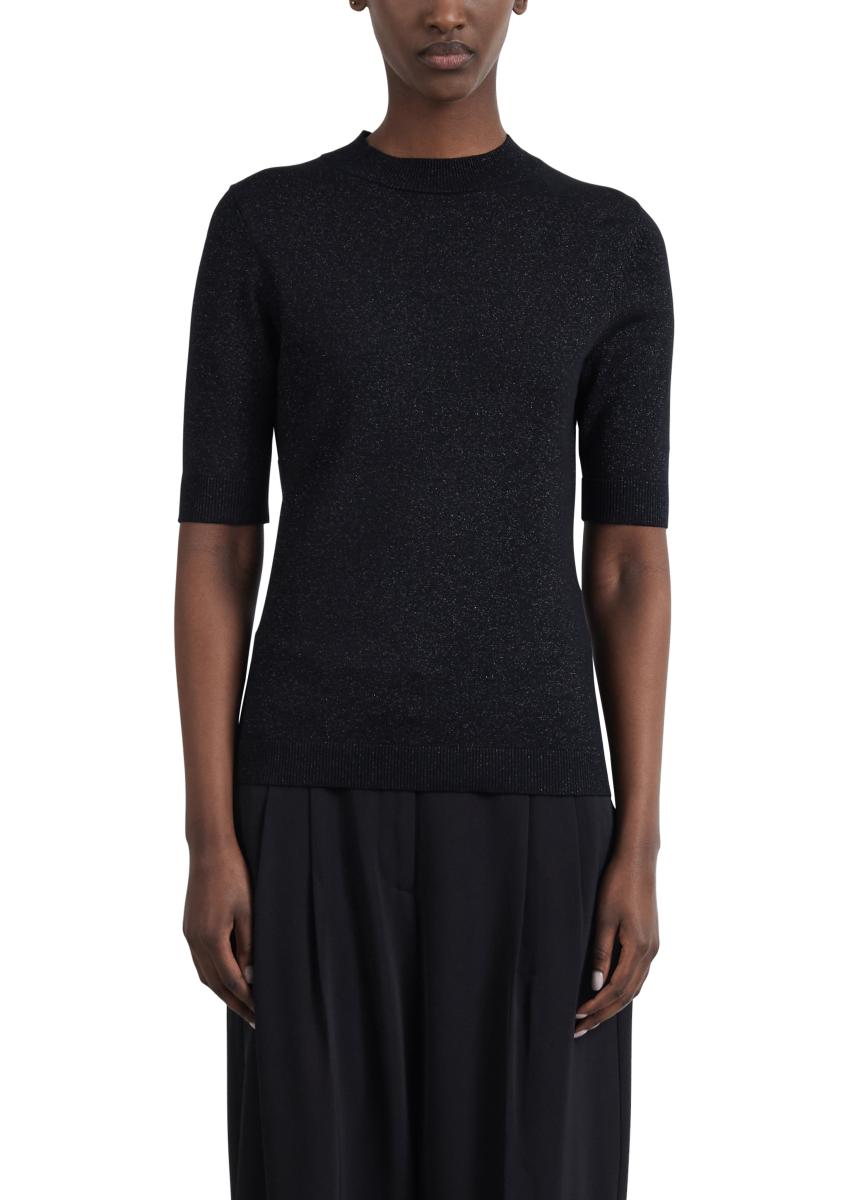 Damen Kurzarm-Pullover