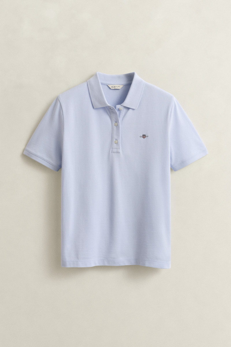 Damen Shield Piqué Poloshirt