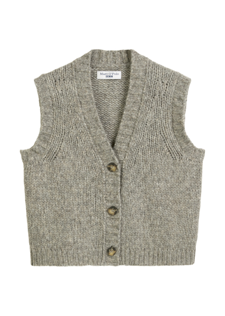 Damen Cardigan cropped