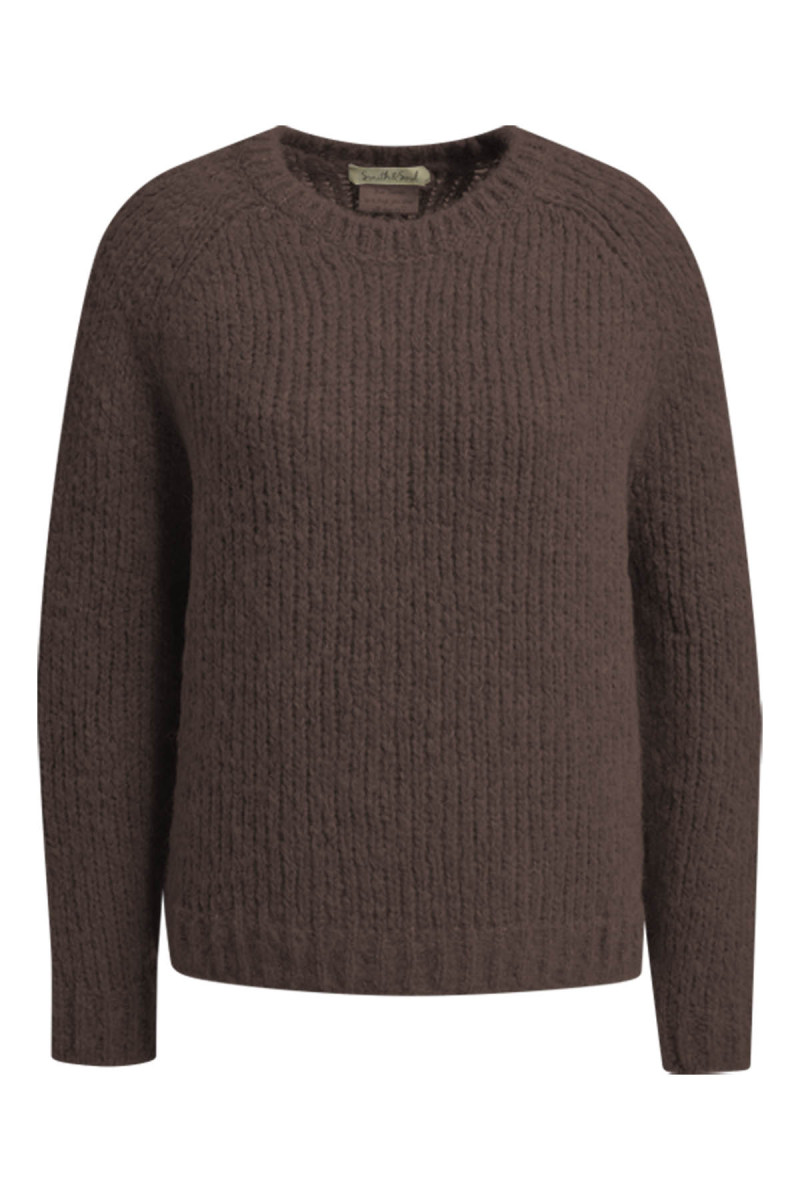 Damen Strickpullover Deep Raglan