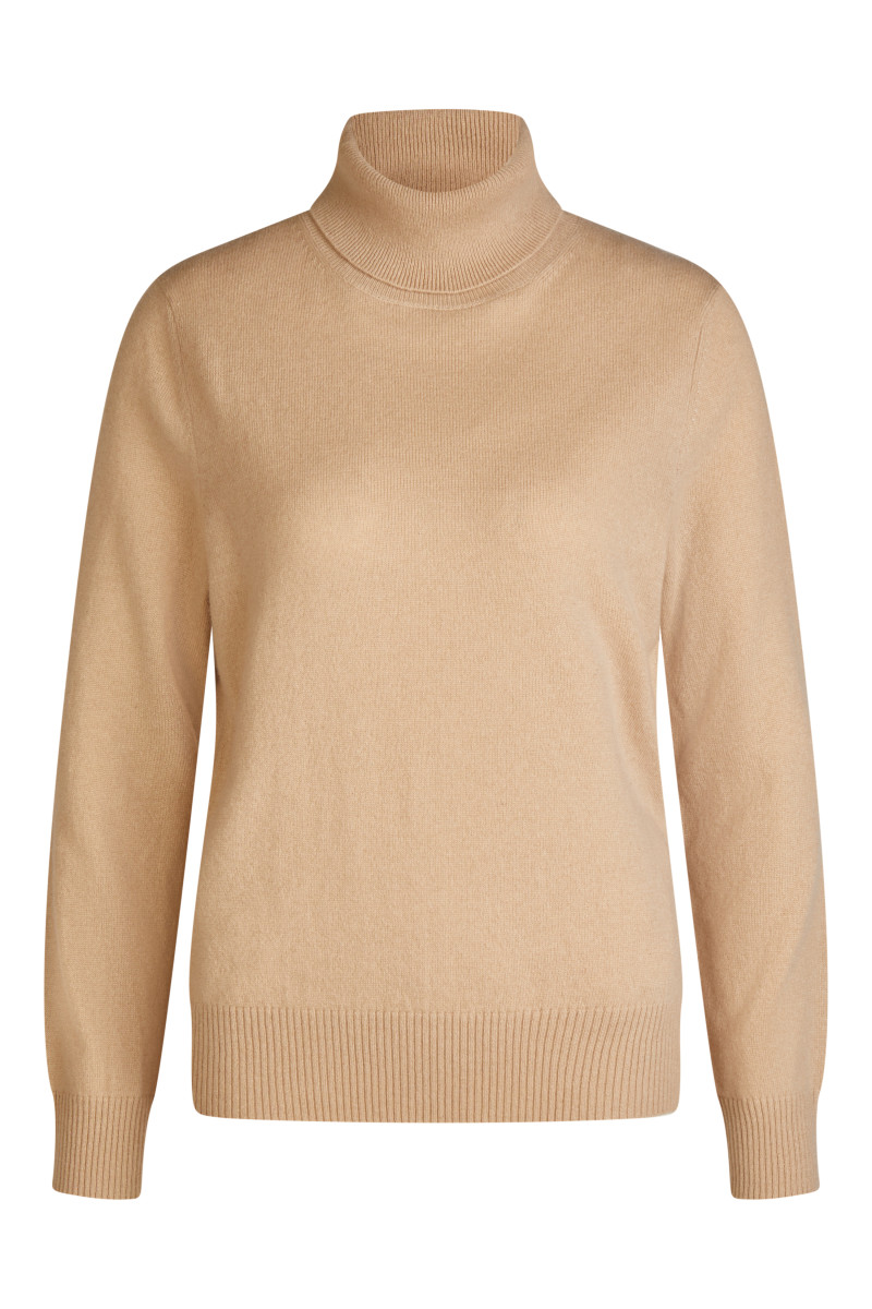 Damen Cashmere Rollkragenpullover