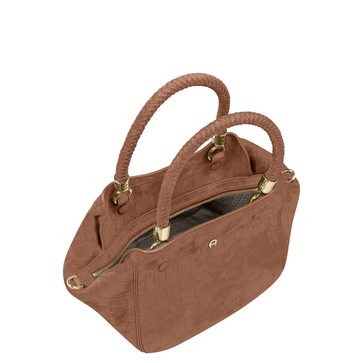 Damen Handtasche Carré Soft Croco M