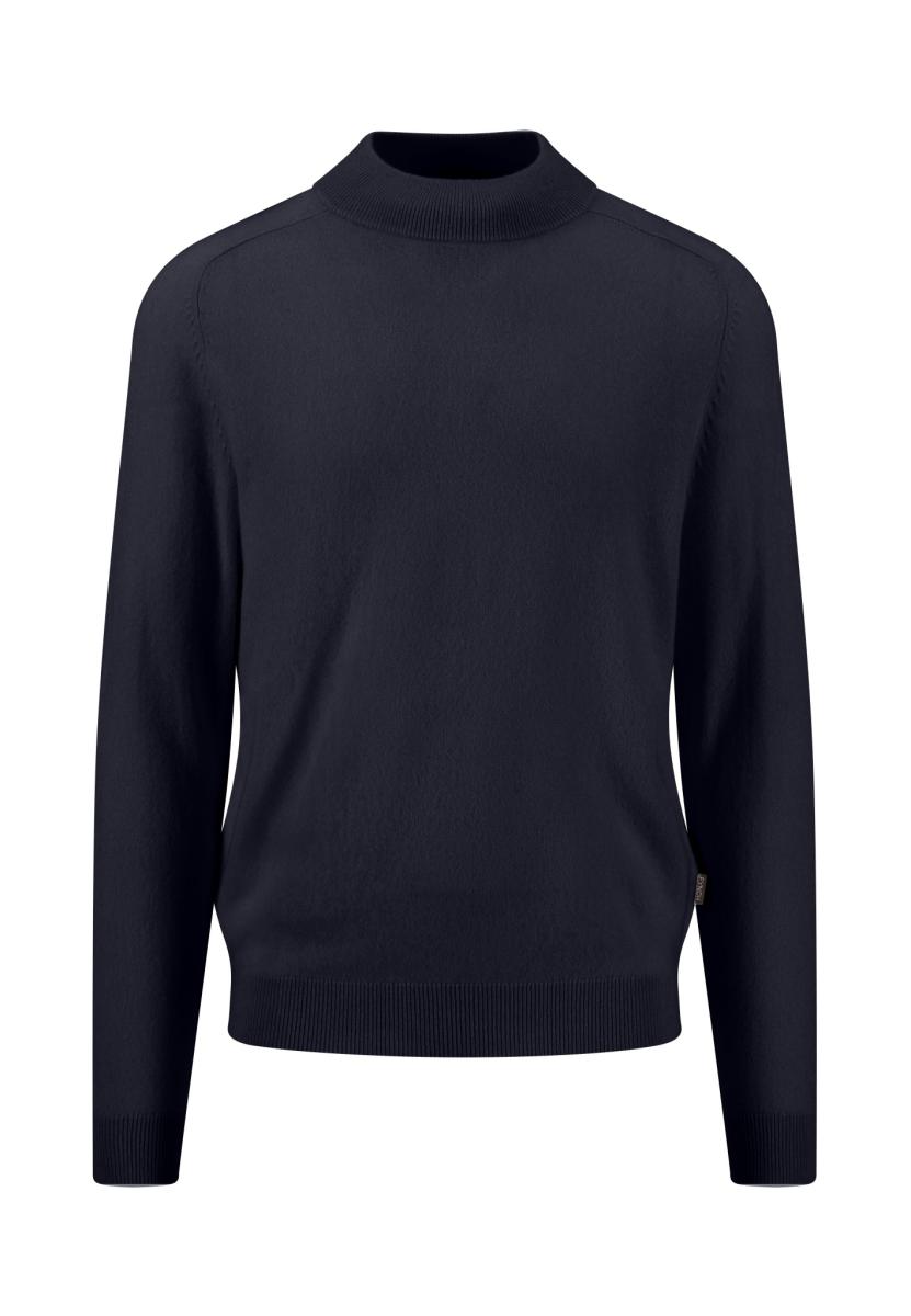 Herren Pullover Mock-Neck