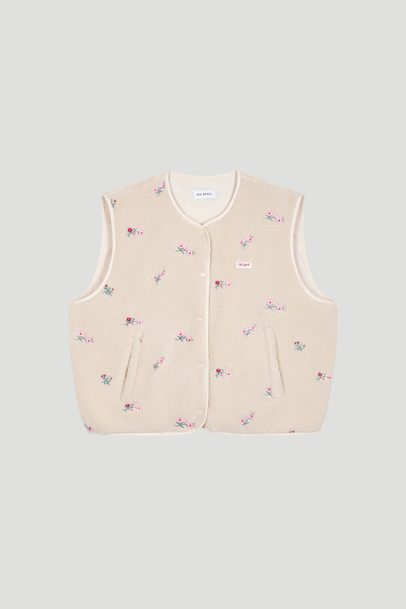 Damen Fleece-Weste Magnolia