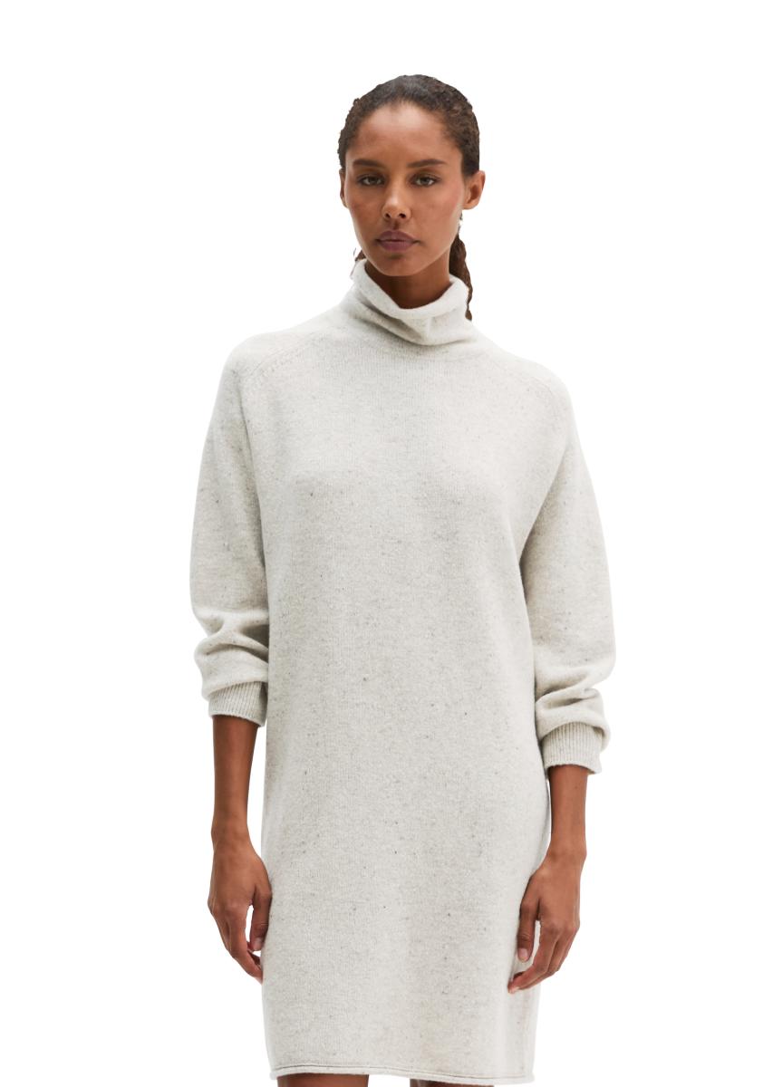 Tweed-Strickkleid