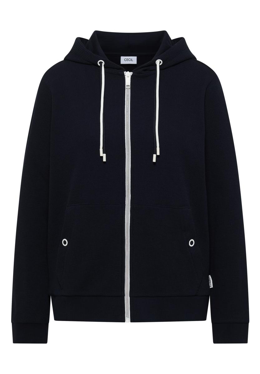 Damen Sweatjacke Mit Kapuze