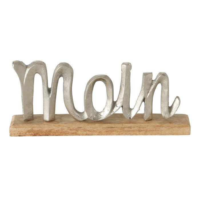 Schild "MOIN"