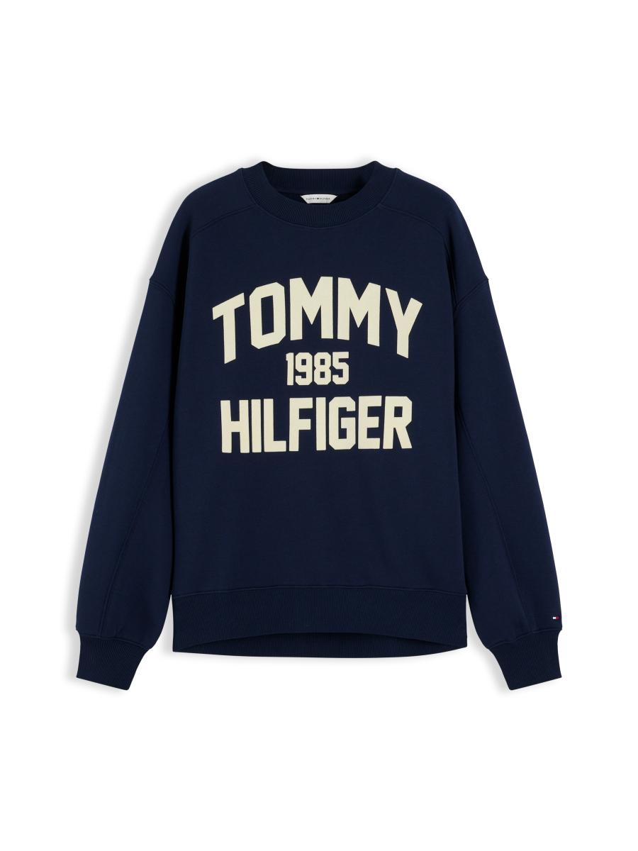 Damen Sweatshirt Varsity Flock Rlxd Swt