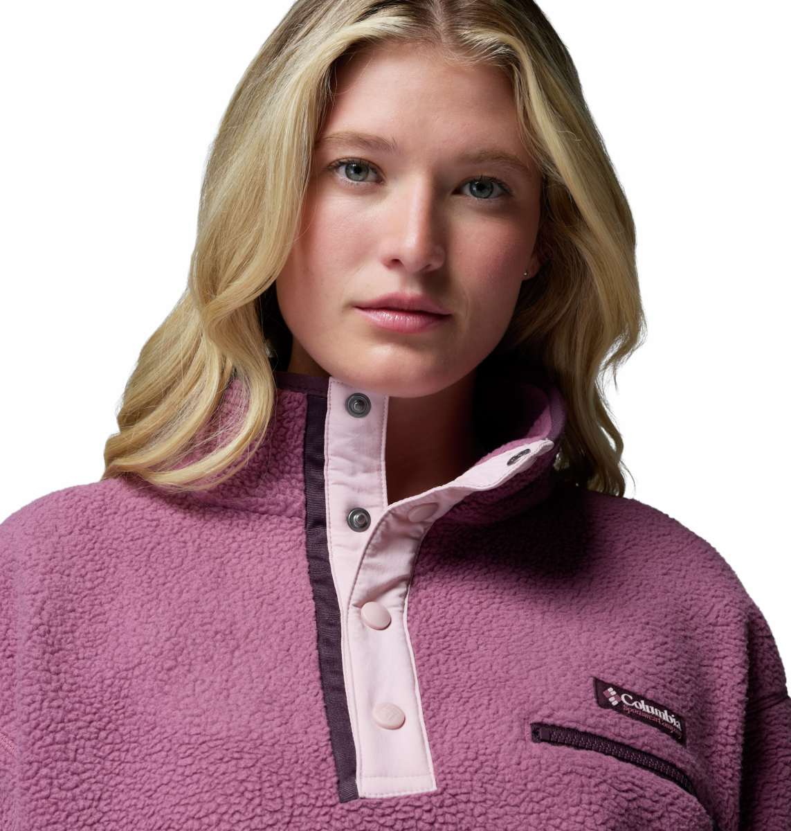 Damen Half-Snap-Fleece Helvetia II