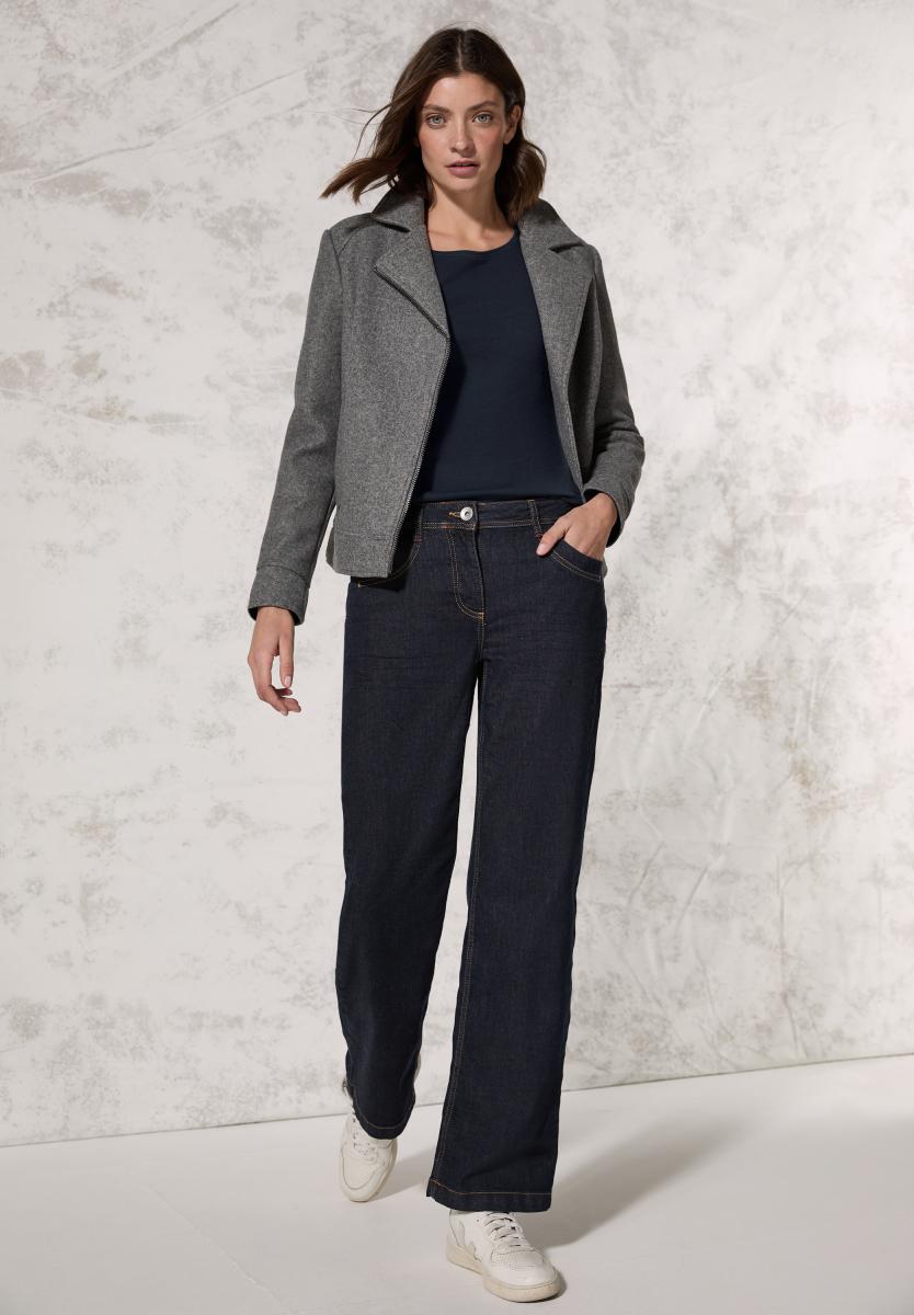 Damen T-Shirt in Unifarbe