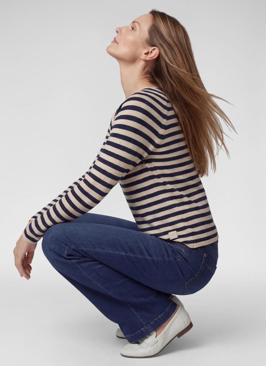 Damen Pullover Checks Please