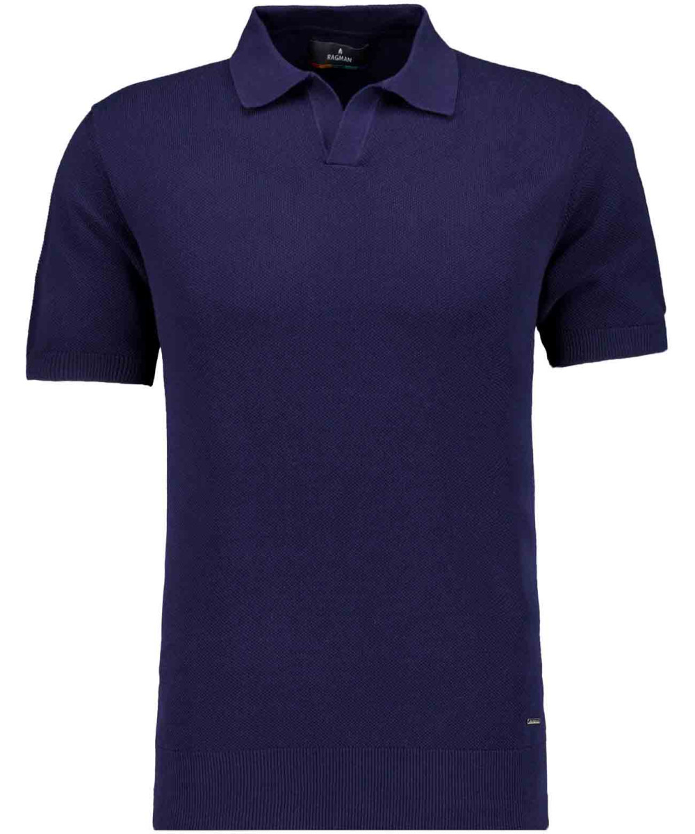 Herren Strickpullover Kurzarm