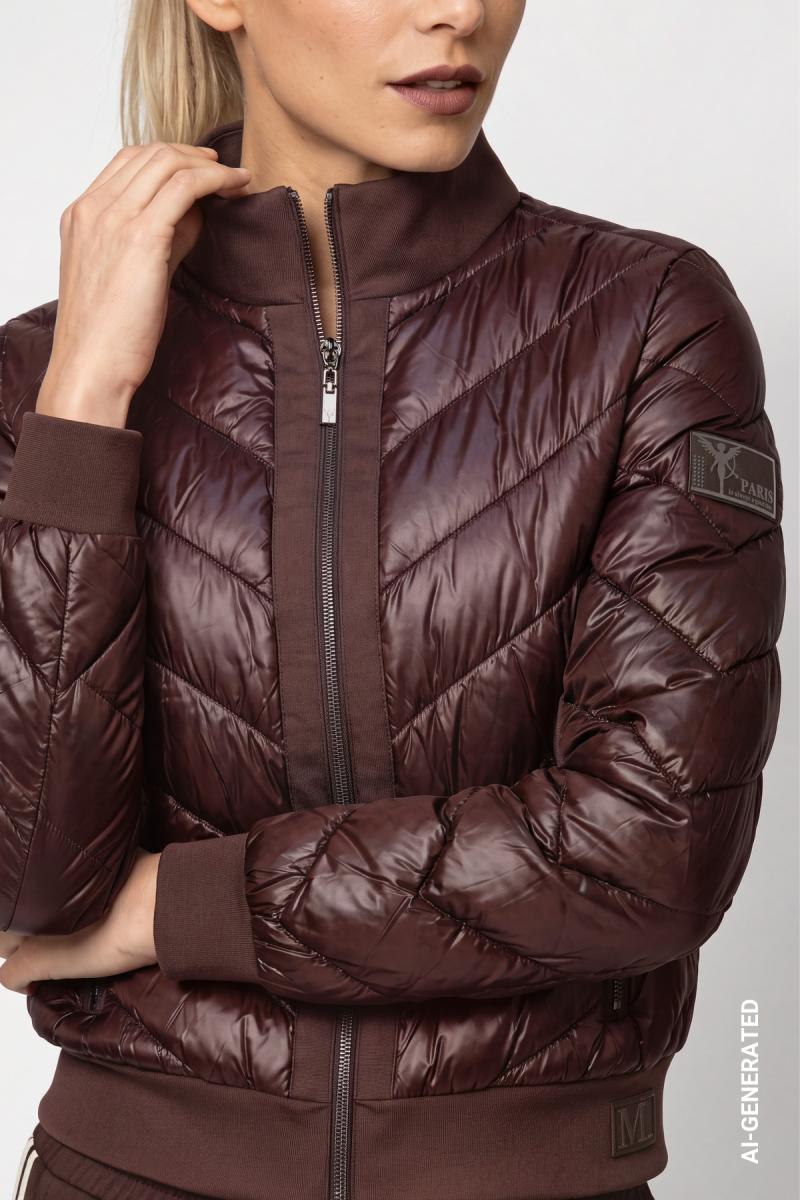 Jacke mit Neopren