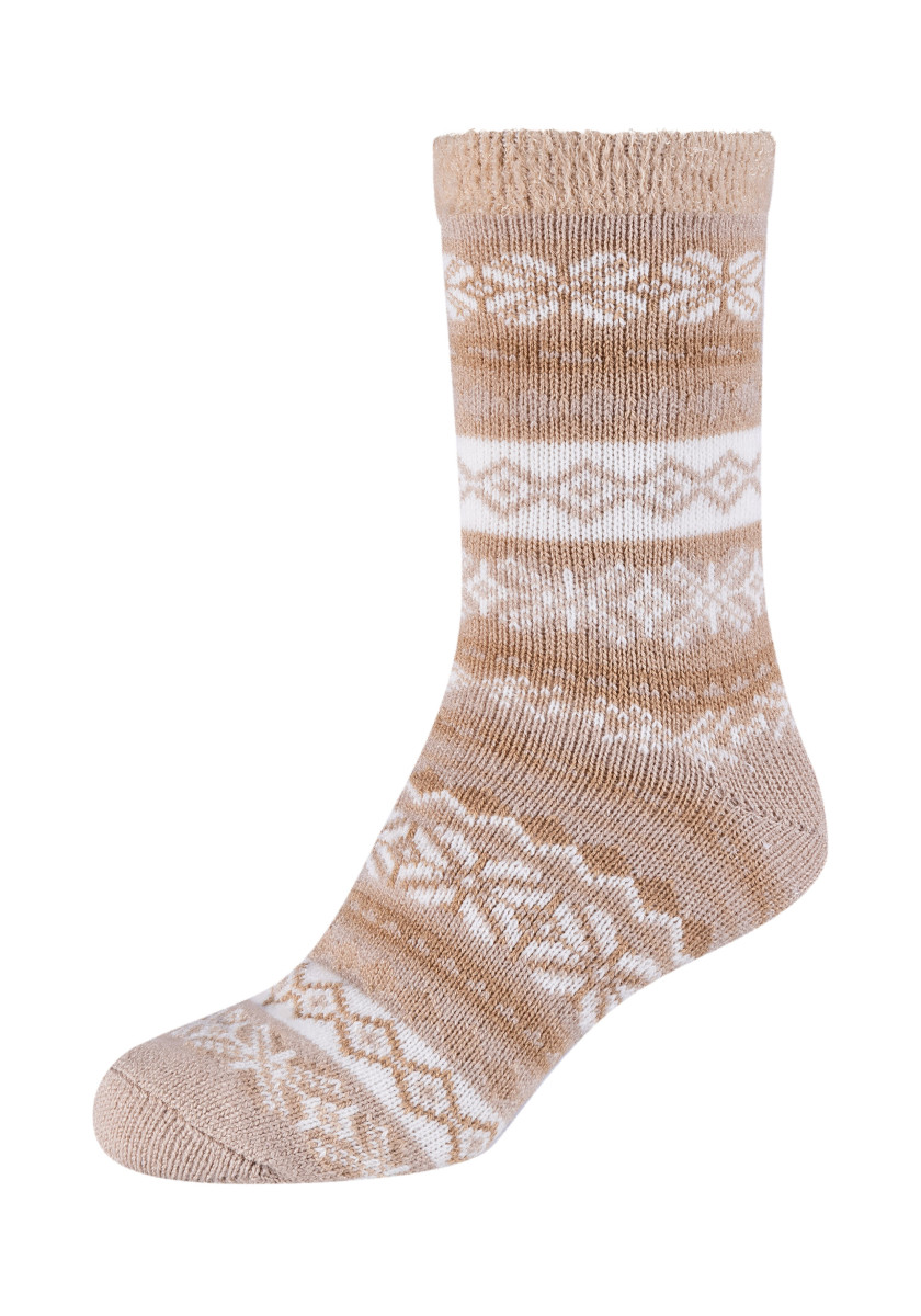 Damen Norweger Wintersocken