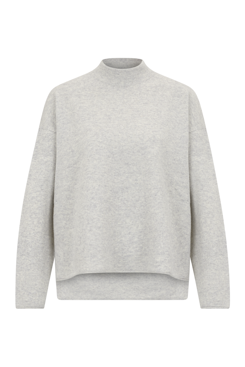 Damen Strickpullover TIMOTHEA_2 10, grau