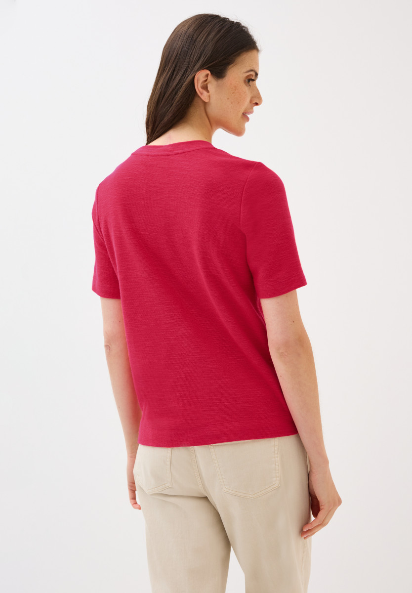 Damen T-Shirt Bouclé