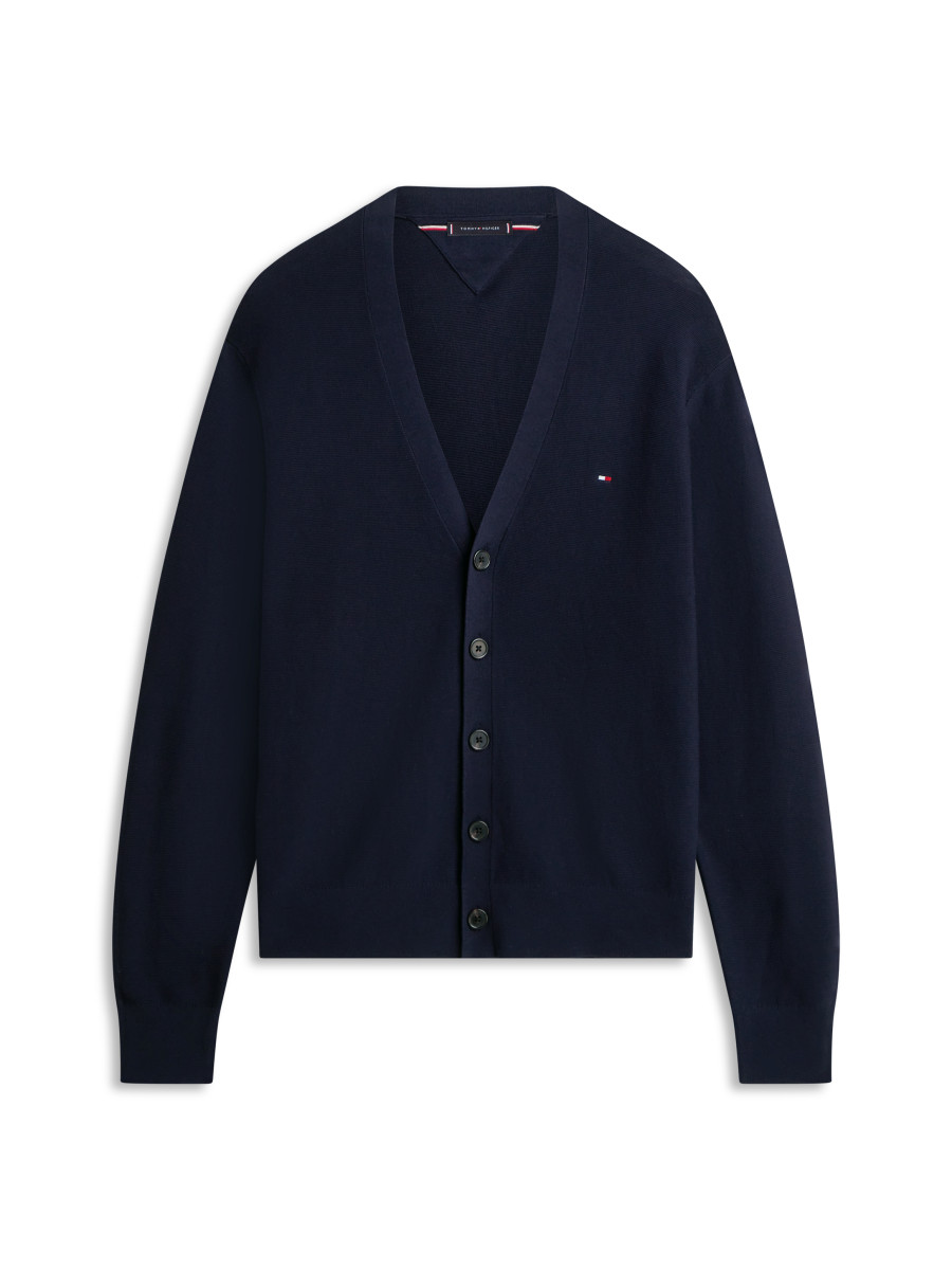 Herren Strickjacke Relaxed V-Neck Cardigan