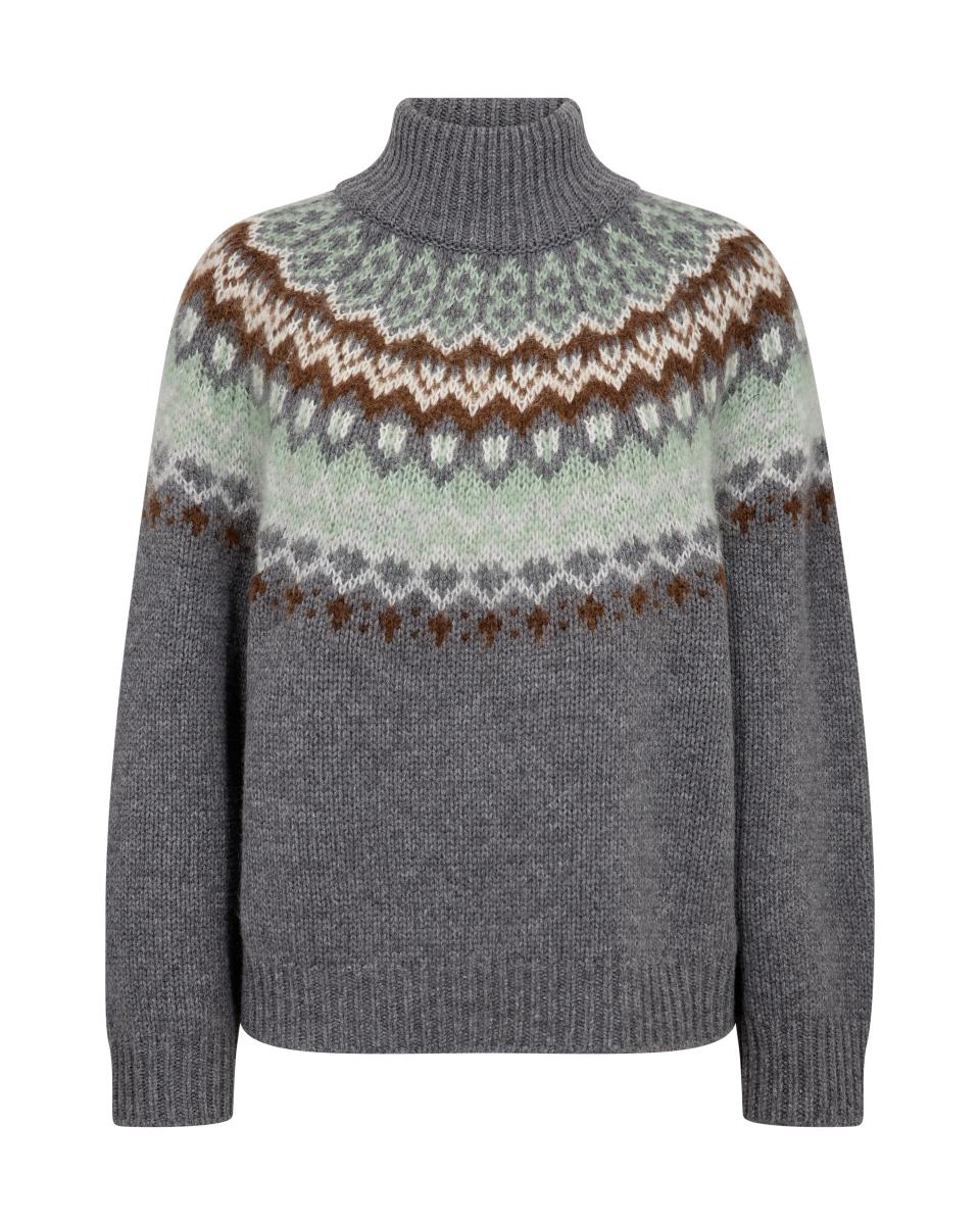 Damen Pullover MMDaya Fjord Highneck Knit