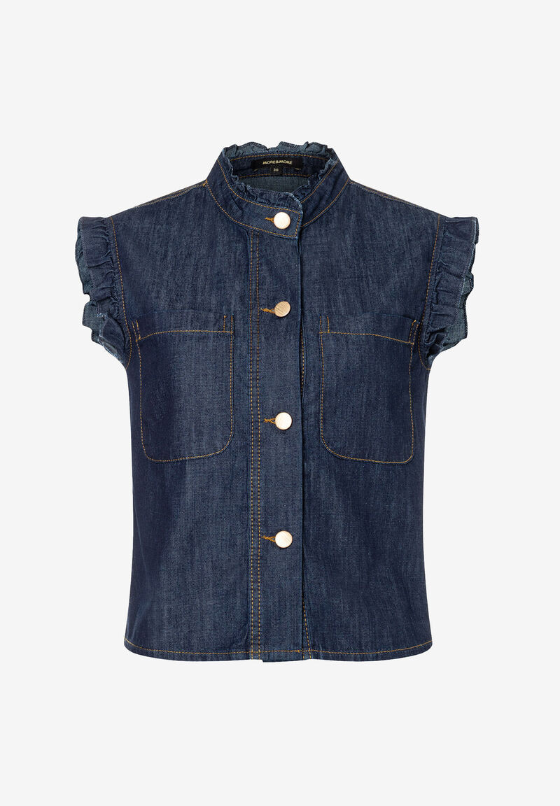 Jeansbluse Sommer-Kollektion