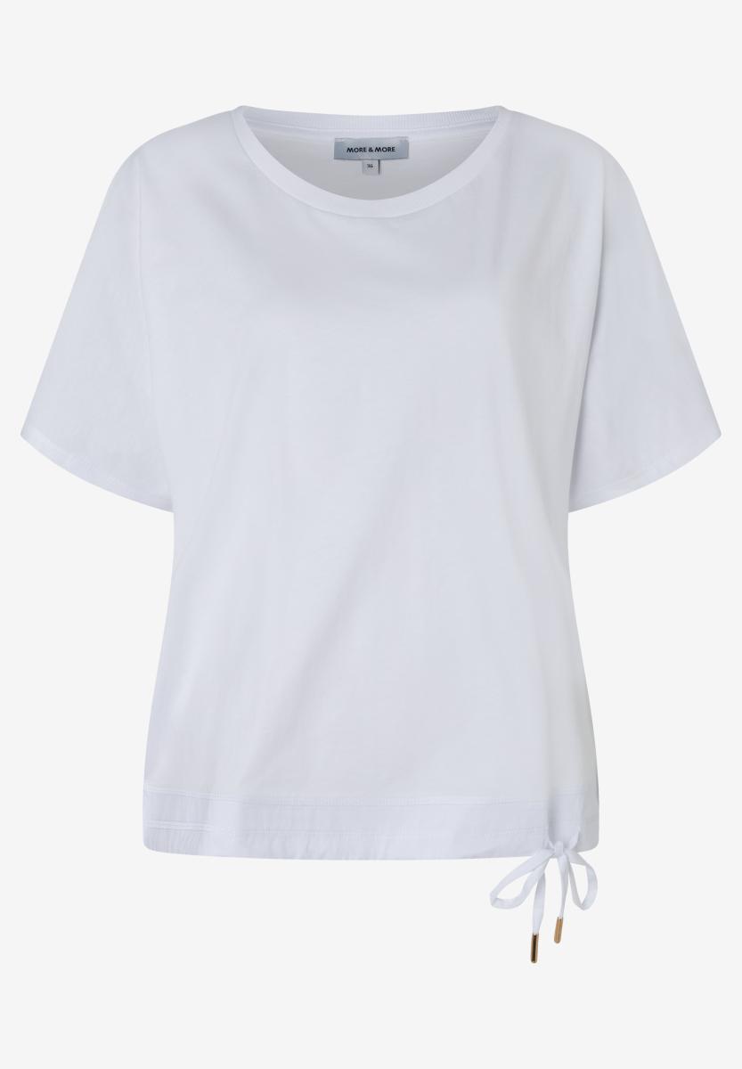 Damen T-Shirt mit Tunnelzug