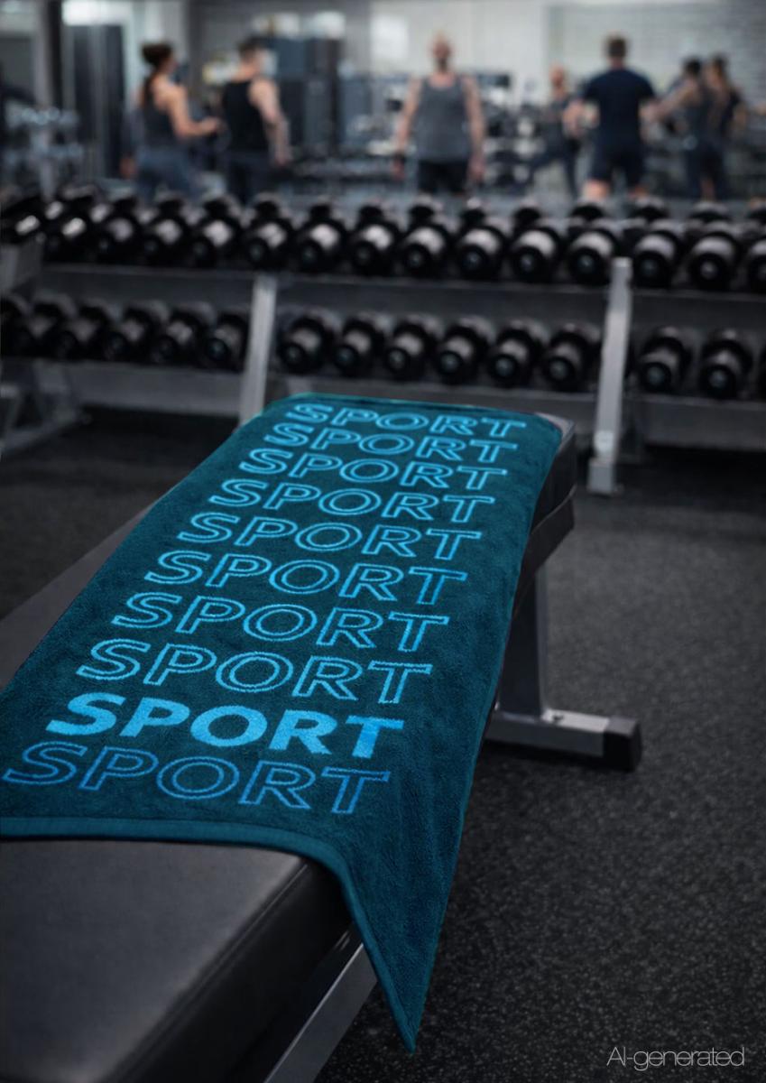 Fitness-Handtuch Sport 50 x 130 cm