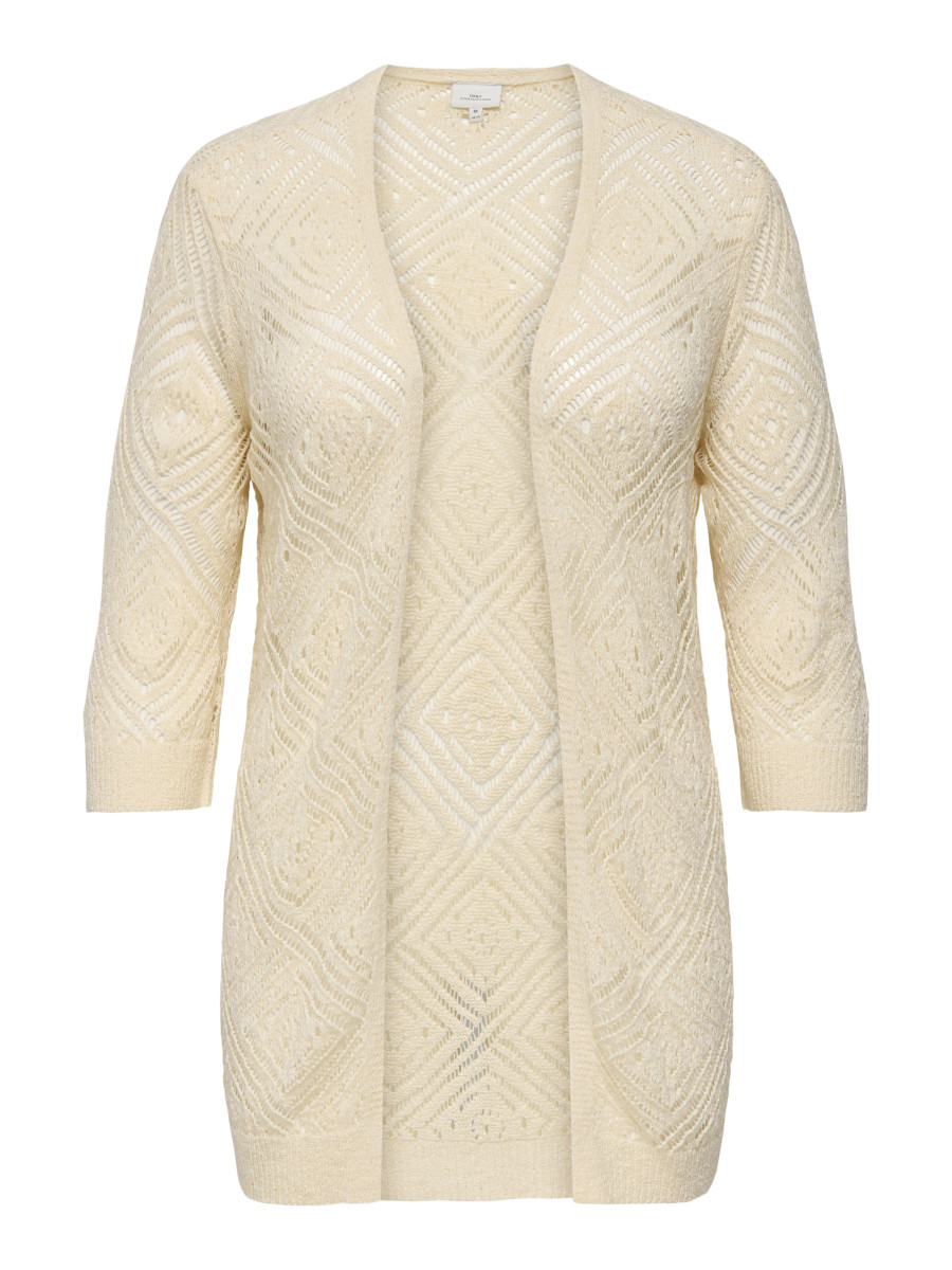 Curvy Strick-Cardigan