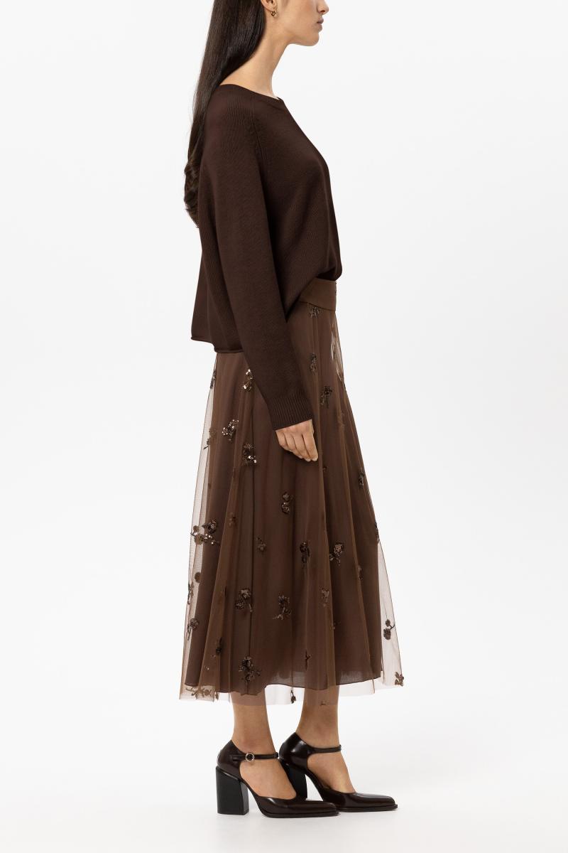 Damen Pullover aus Cashmere-Mix