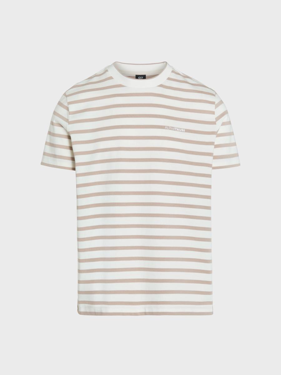 Herren T-Shirt mit Streifen Jiro
