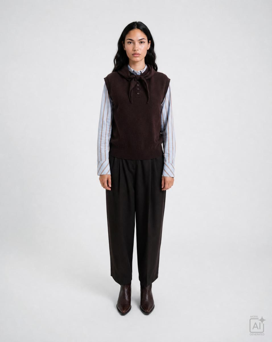 Damen Pullunder Slipover