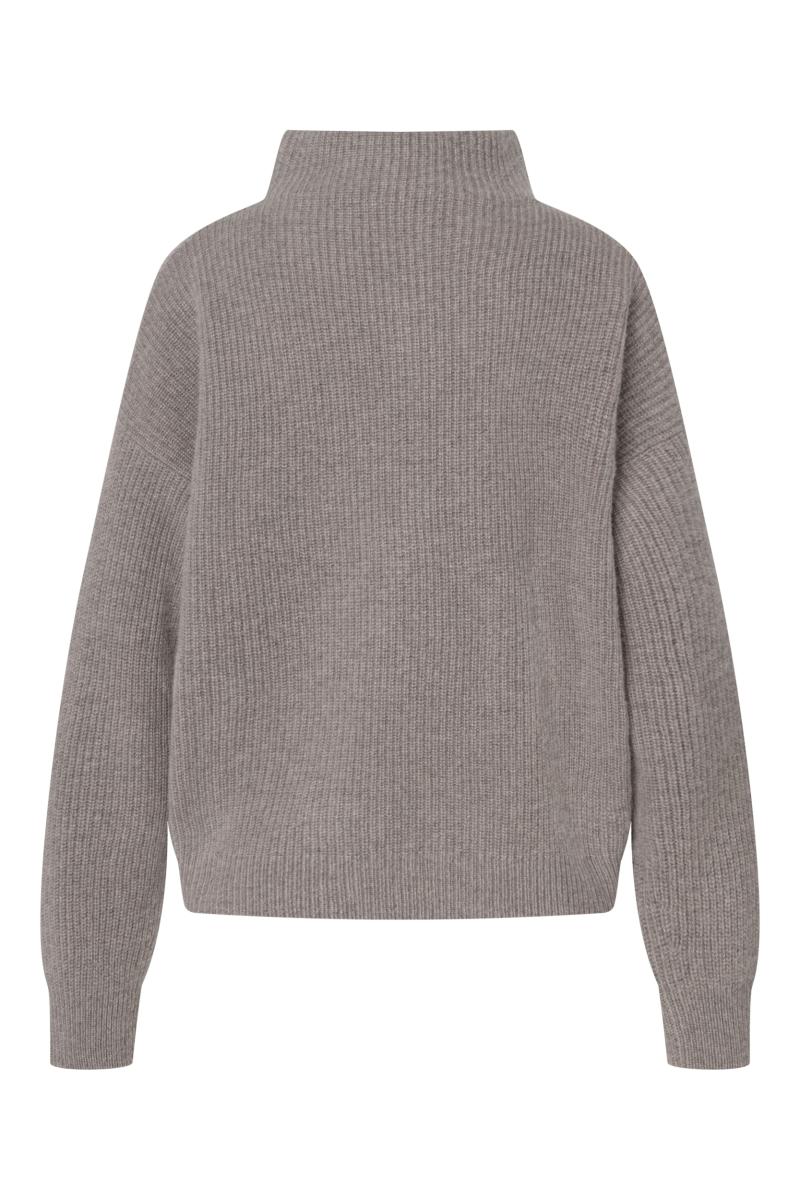Damen Stehkragen-Pullover