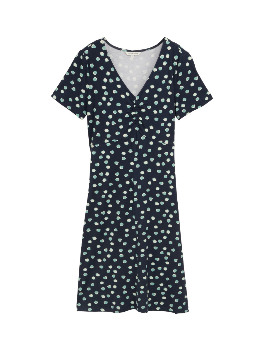Kleid mit Raffungen
