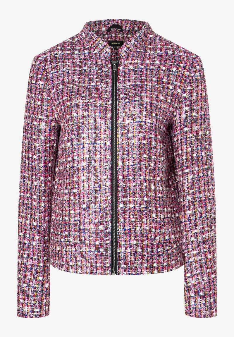 Damen Bouclé-Jacke