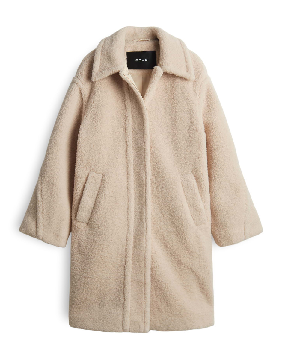 Damen Teddy-Mantel Heddy