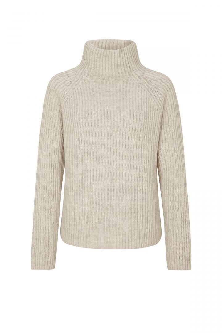 Damen Stehkragen-Pullover Arwen