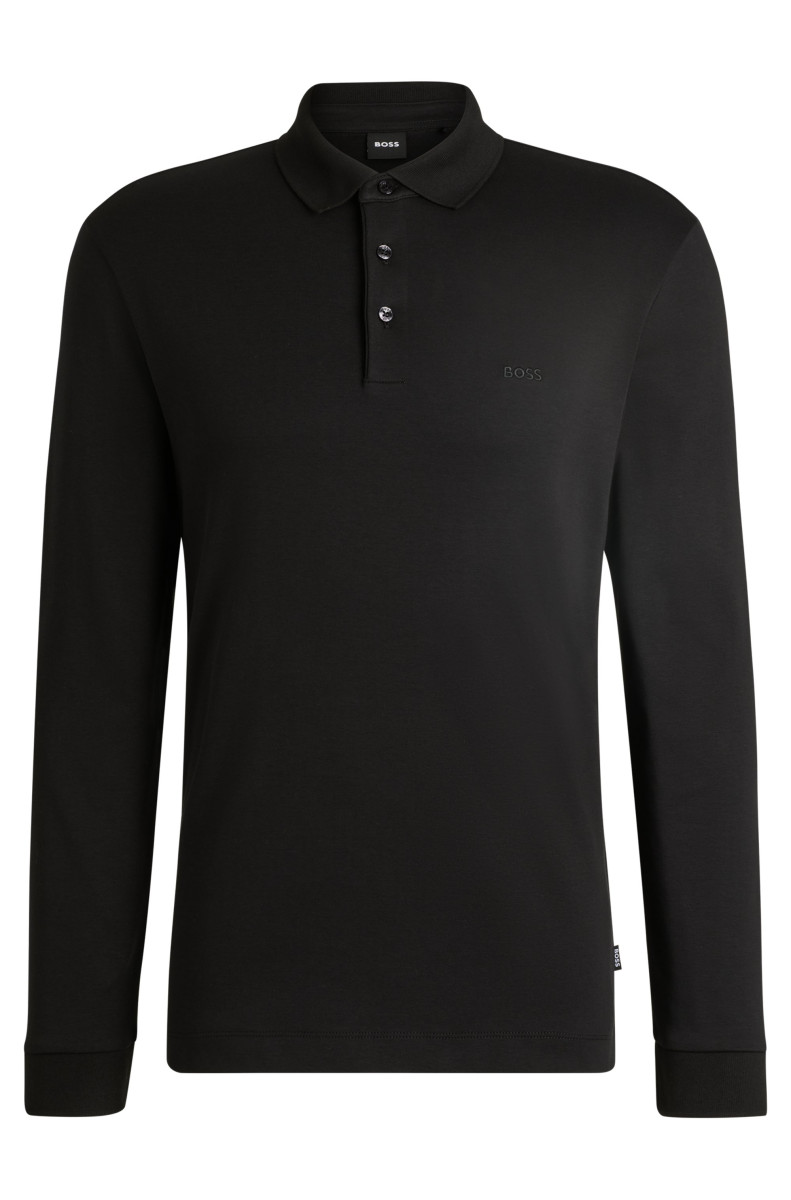 Herren Poloshirt langarm