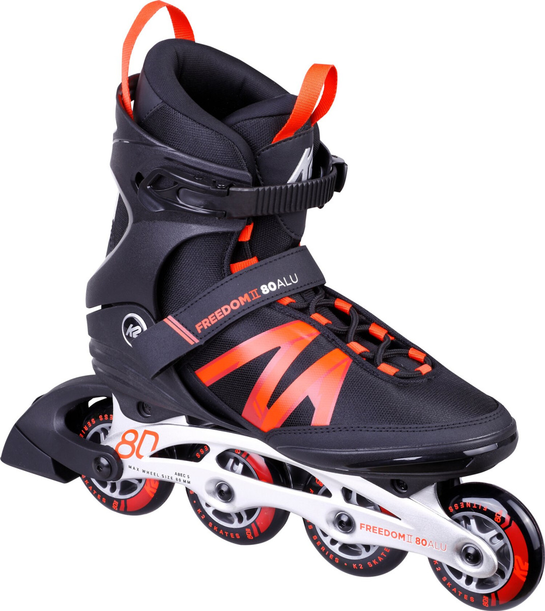 K2 Herren Inlineskates FREEDOM II 80 ALU