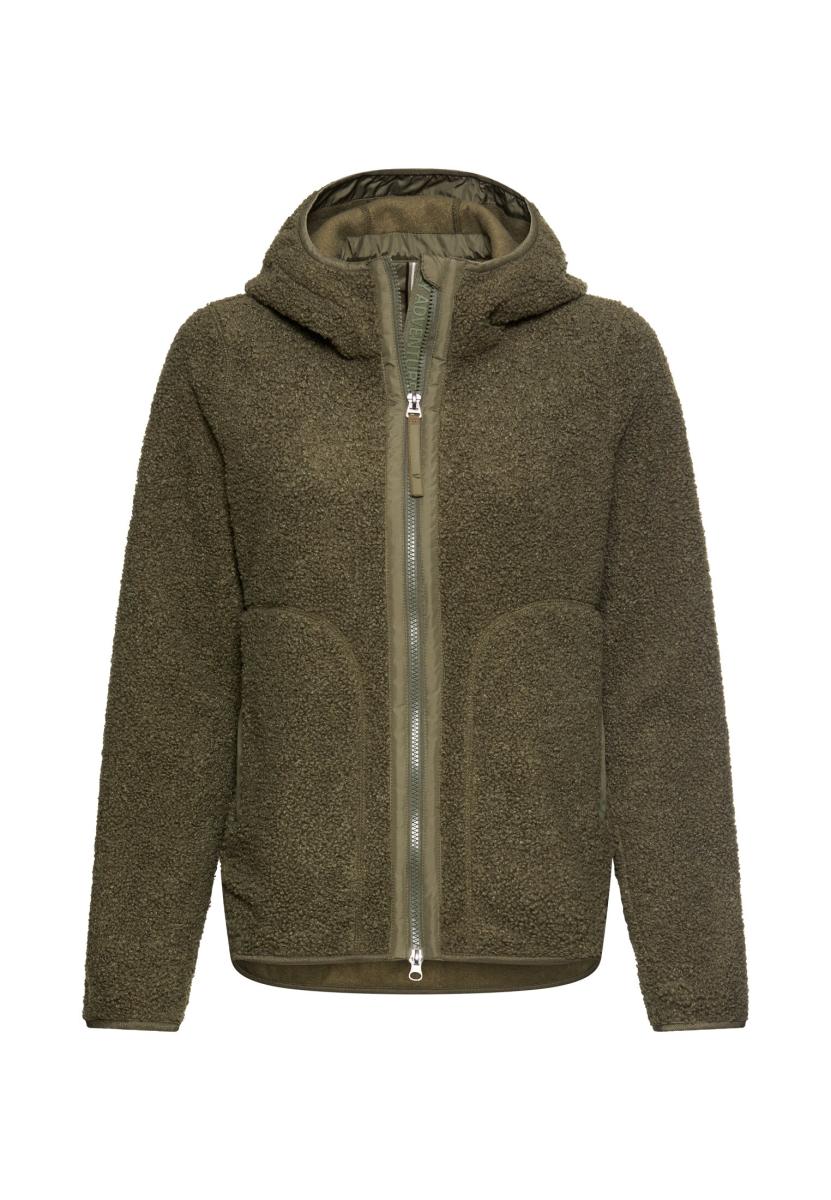 Damen Teddy-Jacke