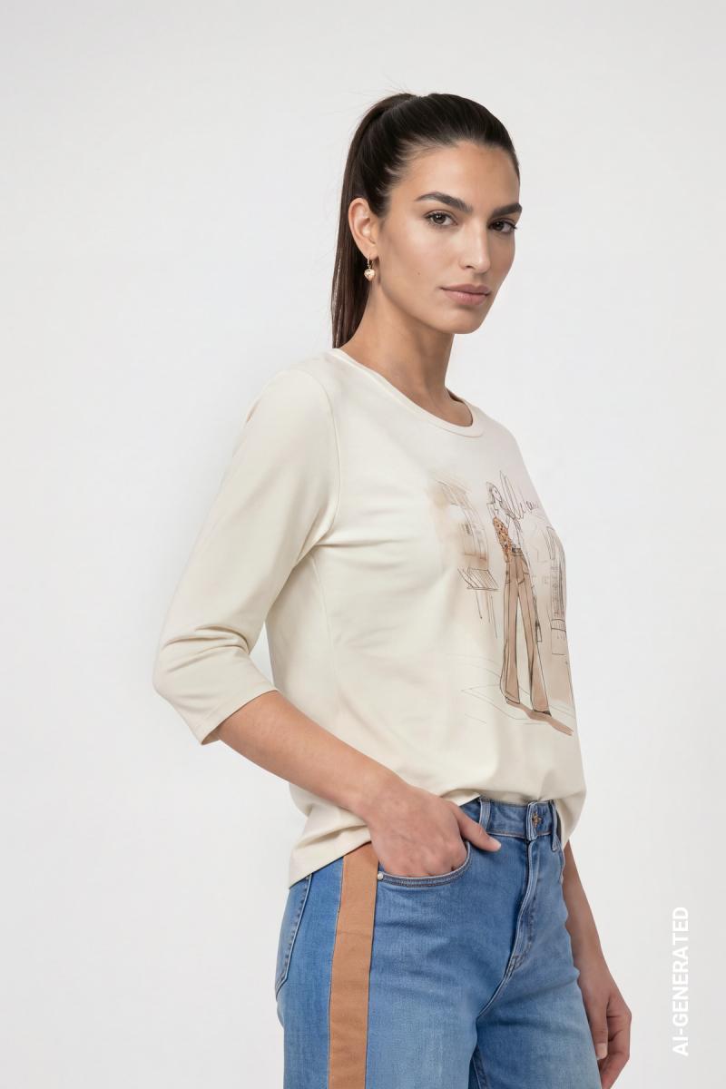 Damen Langarmshirt