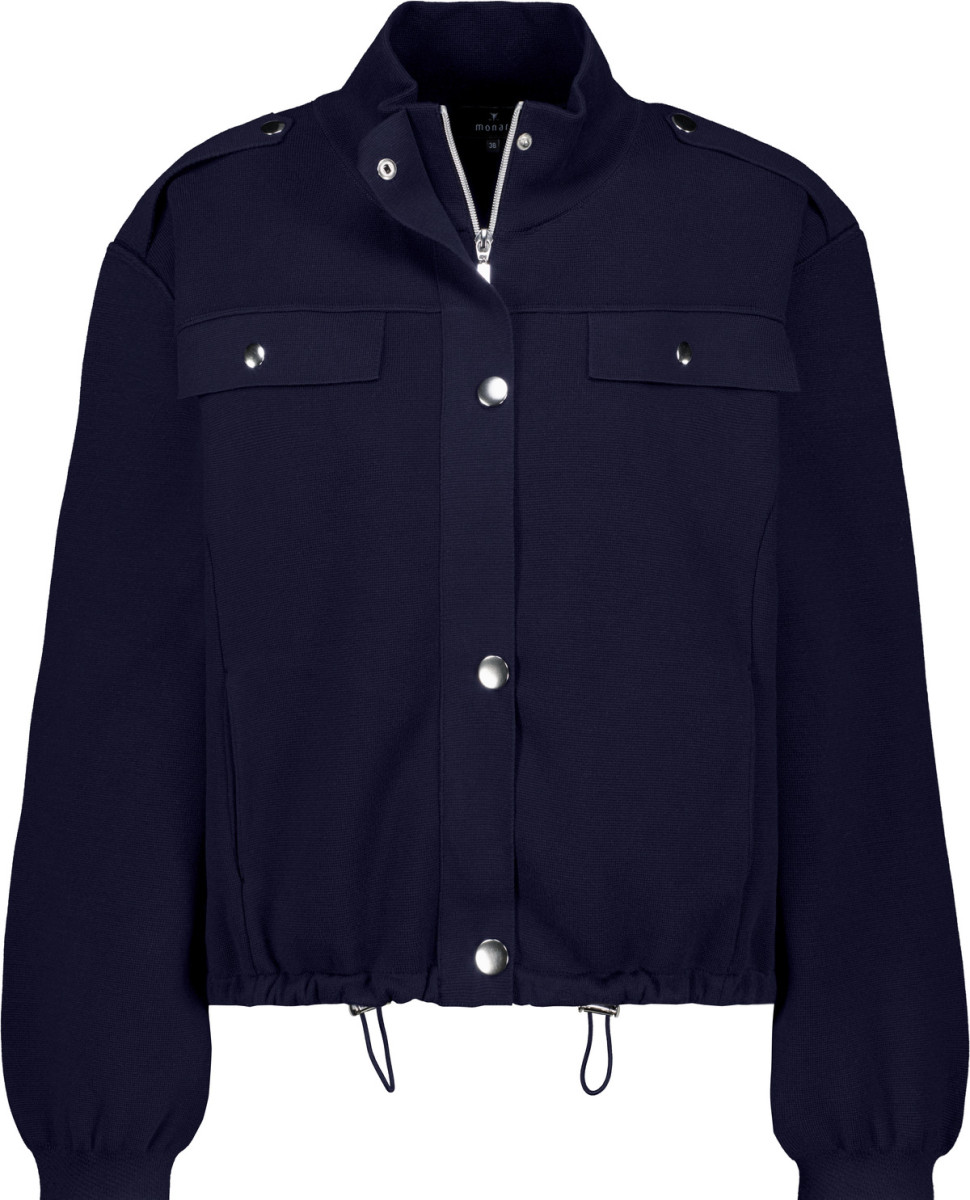 Damen Cargo-Strickjacke