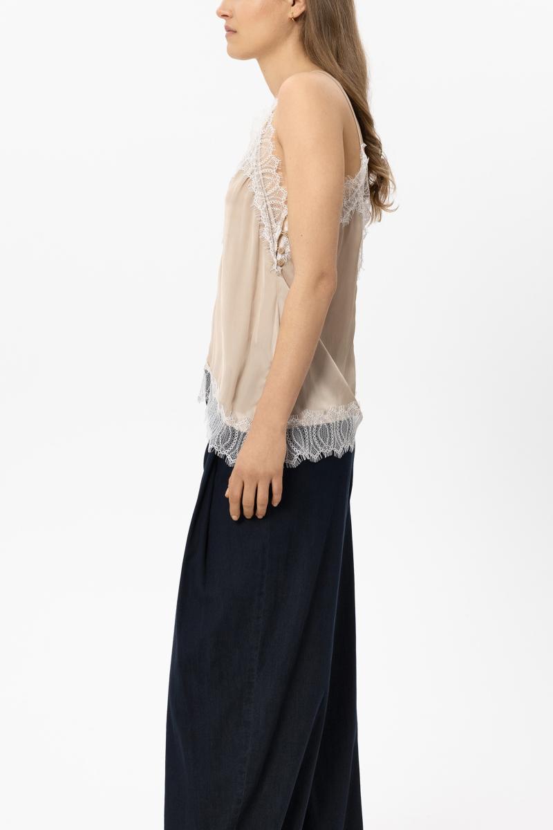 Damen Satin-Lingerie-Top