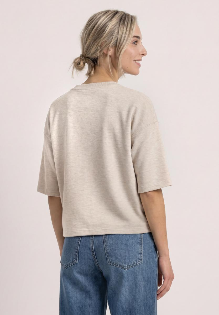 Damen Kurzarm-Sweatshirt