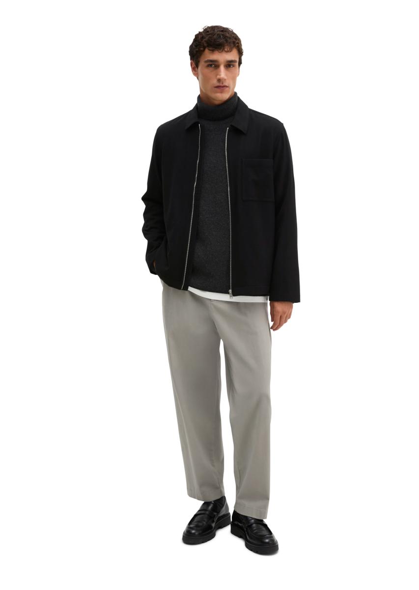 Herren Zip-Overshirt
